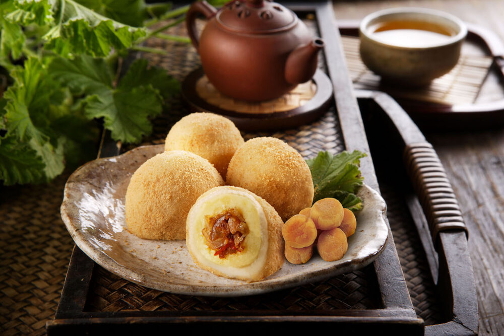 ＸO干貝香辣鹹麻糬(葷）